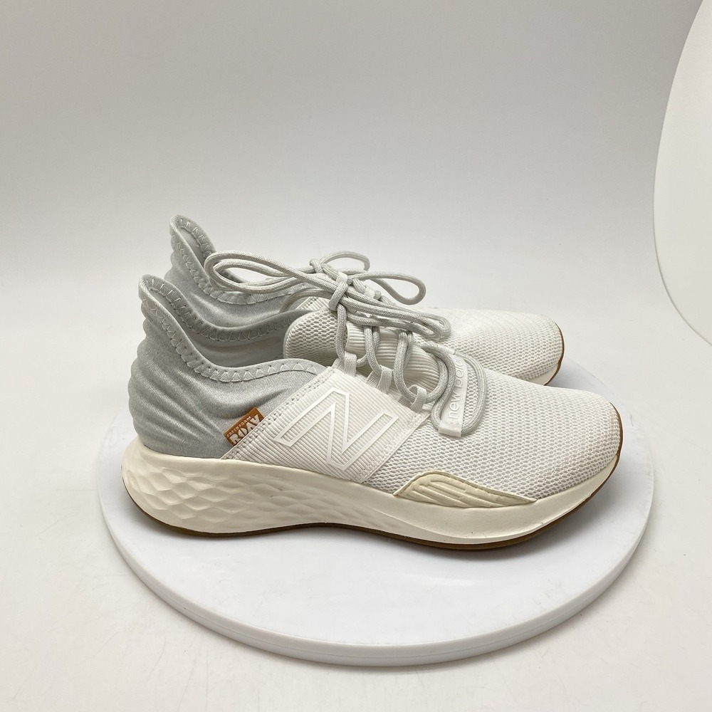 New Balance Sneakers Womens 5 B Fresh Foam Roav‎ WROAVRW White Running Shoes